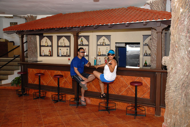 Bar at Goan village resort goa